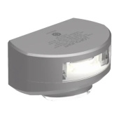 Lopolight 301-006DLX - Navigation Light 2NM 135° White, Stern Light w/6W Decklight, Silver