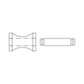 Ronstan RF51010 Series 50 Replacement Becket and Pin