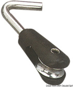 Viadana Optimist-Type Micro Block for Rope up to 5 mm, 17 mm Sheave