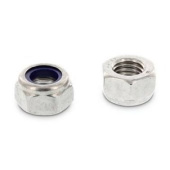 Euromarine DIN 985 A4 Stainless Steel Self-Locking Nuts M3–M20