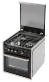 Allpa Stainless Steel Built-In Gas Cooker 3 Burners With Oven And Grill
