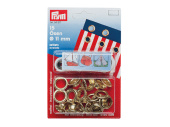 Prym Eyelets With Tool Gold 11mm