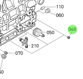 Bukh 15261-9601-0 - Plug for EPA28, EPA36, and EPA48 Engines