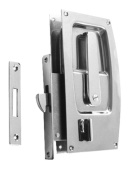 Osculati 38.132.08 - Recess-Fit Lock With Sliding Door Stopper