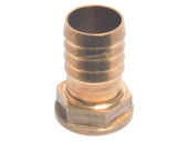 Brass Female Hose Connector – Female Thread x Hose Tail, 1/8" to 1 1/2"