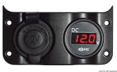 Osculati 14.104.08 - Voltmeter 3/30 V + Lighter Plug