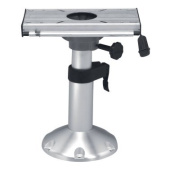 Plastimo 53312 - Manual adjustable pedestal + swivelling plate for seat