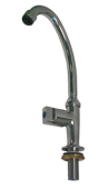 Allpa Chrome-Plated Water Tap With Swivel, Connection 1/2"