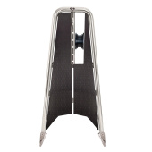 Båtsystem PB1200BL-S - Performance Bowsprit Black 1200mm + Code-0 Kit, Anchor Roller PB11