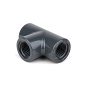 Sea Recovery 0101422583 1/2" FPT x 1/2" FPT x 1/2" FPT PVC80 Tee