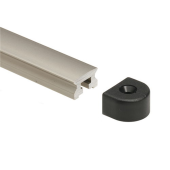 Barton 24001 – Track End Cap Pair Size 2 for Drilled & Sliding Bolt Track