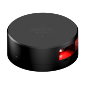 Lopolight 301-009-B-UL 6M - Navigation Light 2NM 112,5° Red, Port, Black Anodized