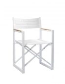 ARC Marine Director's Chair The Square Aluminium Chalk