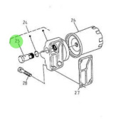 Nanni Diesel 970302695 - Complete Relief Valve for Timing Gear Case