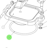 Alamarin Jet T0000100 - Seal for Jet-160 and Jet-180 Water Jets