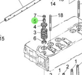 Nanni Diesel 970491005 - Valve Spring Collet for HE and TDI Engines