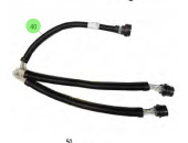 Steyr 501023 - Spare Part Kit Y-Cable for Flybridge Controls on Steyr Engines