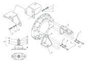 Nanni Diesel 95310405 - ENGINE MOUNT for 4.330TDI