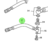 Nanni Diesel 970300994 - Fuel Return Hose Assembly for HE Engines