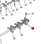 Northern Lights 6221-41-5120 - Rocker Arm Stand 