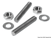 Osculati 40.142.09 - Stainless Steel Stud Kit For Cleats 8x80 mm