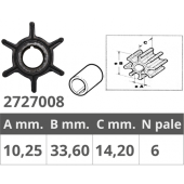 Finnord Mercury 2T Tohatsu 2 / 4T Impeller