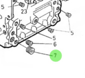 Nanni Diesel 970490109 - Socket Plug for Engine Block and Timing Case