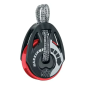 Harken 2160.RED - 57mm T2 Soft-Attach Ratchamatic® Block Red Sheave