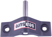 SeaSure 18.13 2-Hole Transom Pintle with 8 mm 316 Stainless Steel Pin