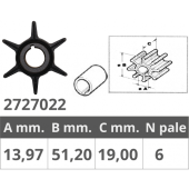 Finnord Yamaha 2T 20-25 HP Impeller