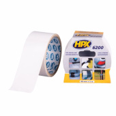 HPX CW5005 - Duct Tape - White 48mm x 5m in Blister Pack