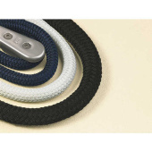 Corderie Lancelin Double-Braided Polyester Dock Mooring Rope 14-22 mm, 110 m