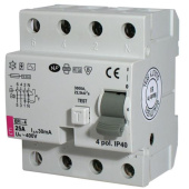 Earth Switch C 4P 63A 30mA max. 400Vac