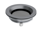 Vetus PW201P - Porthole, Black Powder Coated Aluminium, Category A1, incl. Mosquito Screen