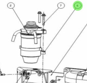 Nanni Diesel 43320284 - Spacer for Filter Support