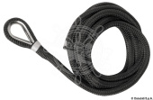 Osculati Double Braided Polyester Mooring Line with Stainless Steel Thimble