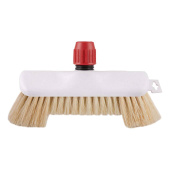 Long Handled Scrubbing Brush Linea Fibre 40/55 mm + Coupler (10 pcs)