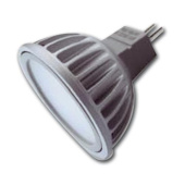 Hollex LED MR16 10–30V 5W Warm White Spread Light