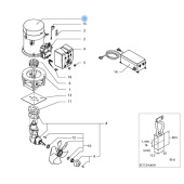 Vetus VP000075 - Motor with Solenoid for BOW285