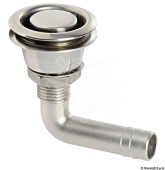 Osculati 20.271.02 - Flush-Mount Fuel Vent Made Of Stainless Steel