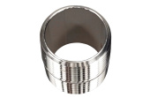 Parker 01173752CL 1-1/4" NPT Close Nipple 316 Stainless Steel