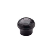 Nuova Rade 44085 - Paddle End Cap, Internal Ø35mm, Plastic, Black