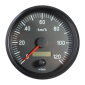 VDO 437-055-002C - Cockpit International Speedometer 120 Km/h 100mm 12-24V