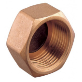 Guidi Bronze Cap F BSP, Female Thread Pipe Cap