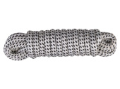 Talamex Polyester/Polypropylene Mooring Line White/Black 14 mm 15 m