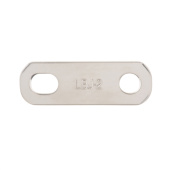 BEP 779-LBJ-2-B - Pro Installer Link Plate LBJ-2, Side by Side, 2-Way (Pack of 5, Price per Piece)
