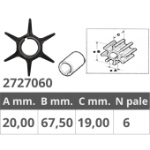 Finnord Suzuki Impeller 2T DT50-60-75-85