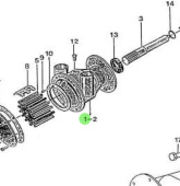Nanni Diesel 970301725 - Sea Water Pump for HE and N Series Engines