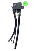 Steyr 2204057-0 - 2-Pole Cable Loom for Steyr Engine Electrical Harnesses