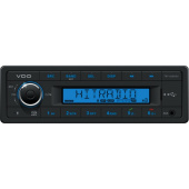 VDO TR712UB-BU - 12V Radio RDS USB MP3 WMA Bluetooth Blue Backlight